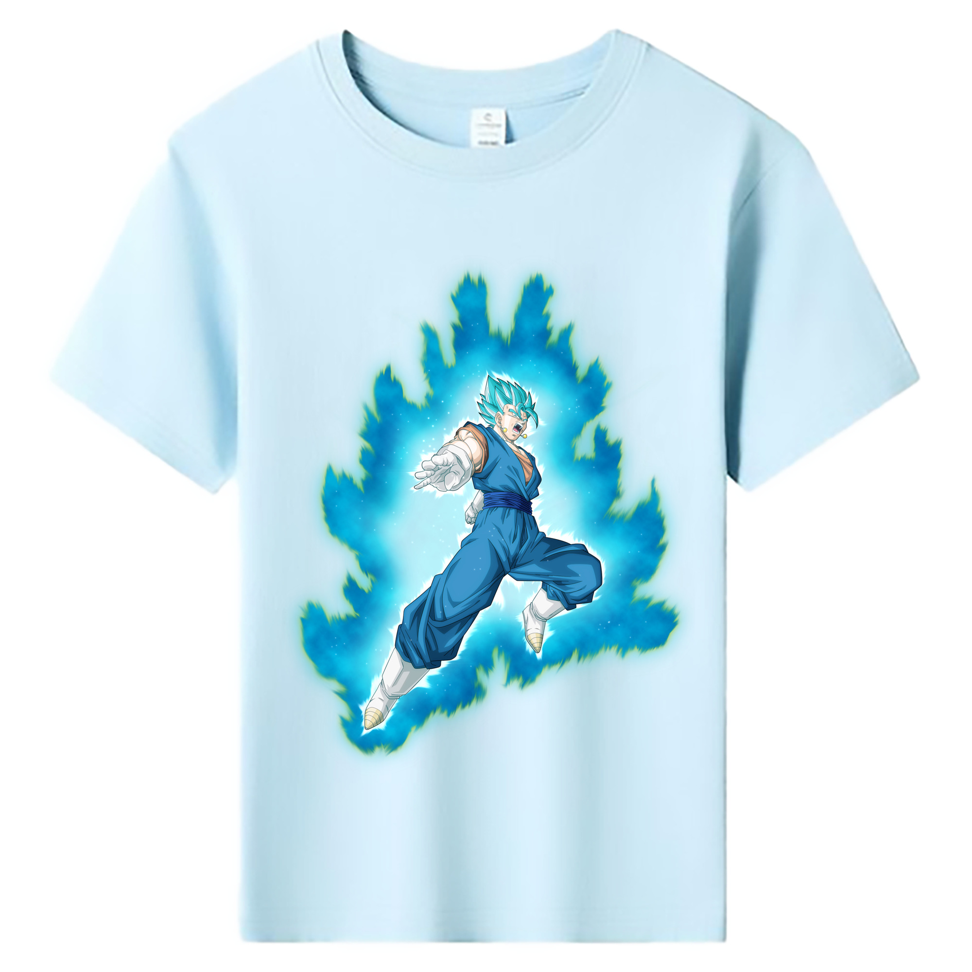 （画像用） ドラゴンボール ベジット DRAGON BALL Vegetto 綿100％キッズTシャツ（フロントプリント）